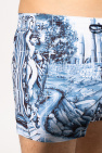 Dolce & Gabbana BLUE Patterned swim shorts