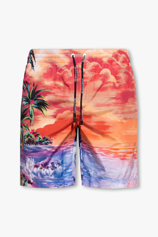 Dolce & Gabbana Printed swimming shorts