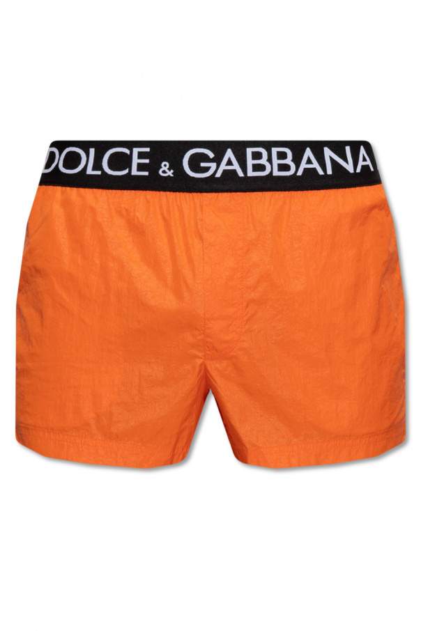 Брюки капри яркие dolce majolica & gabbana Swimming shorts