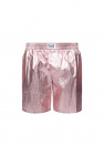 Dolce & Gabbana Metallic swim shorts