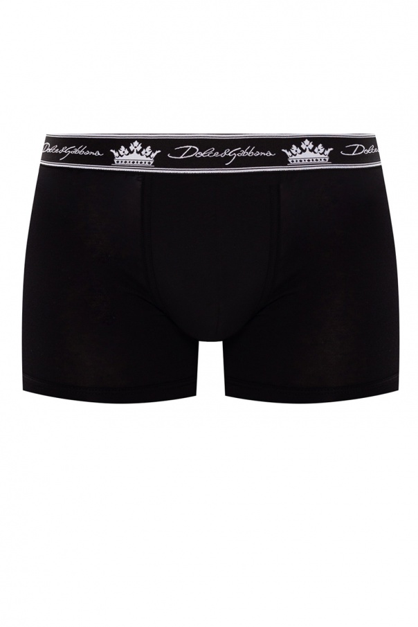 Dolce & Gabbana Kids Love low-top sneakers Boxers with logo