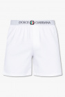 Dolce & Gabbana Carreto print belted-waist shirt
