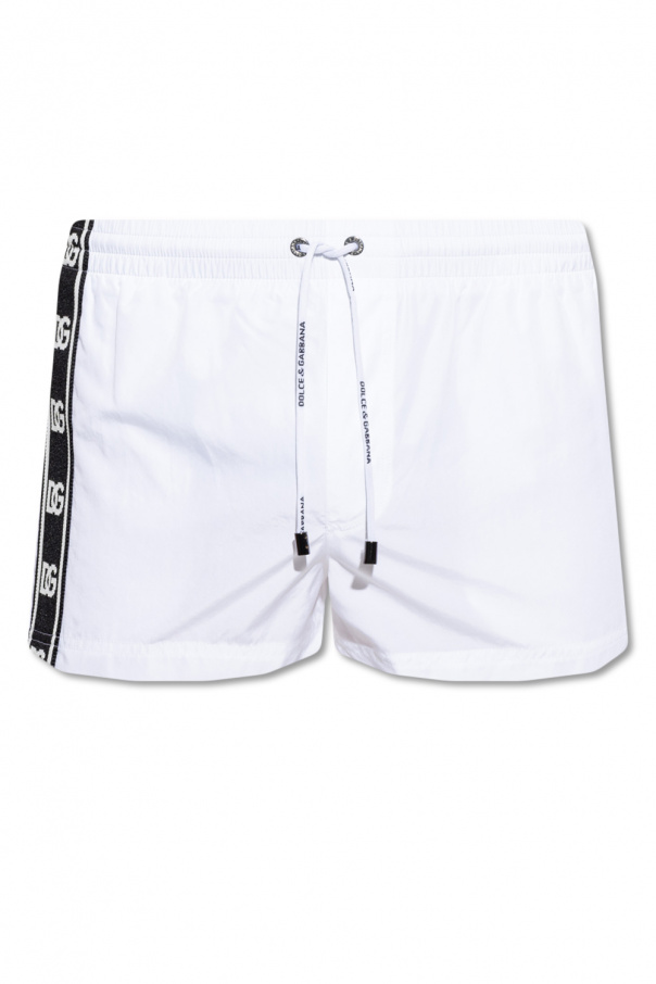 Dolce & Gabbana Kids raglan-sleeve cotton sweatshirt Swimming shorts