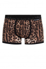 Dolce & Gabbana BROWN Leopard-printed boxers