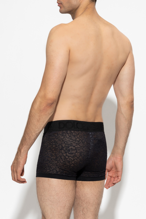 dolce phone & Gabbana Lace boxers