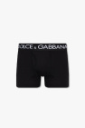 black and white crown logo print cross-body bag from Dolce & Gabbana