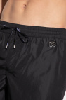Dolce & Gabbana BLACK Swim shorts with logo