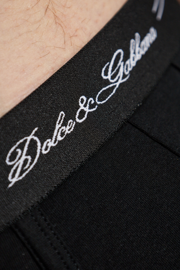 Dolce & Gabbana Baumwoll-Boxershorts mit Logo