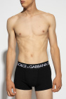 Dolce & Gabbana BLACK Branded boxers 2-pack