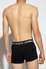 Dolce & Gabbana BLACK Branded boxers 2-pack