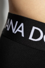 Dolce & Gabbana BLACK Branded boxers 2-pack