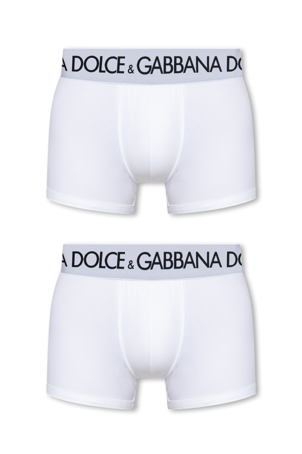 Dolce & Gabbana Dwupak bokserek z logo