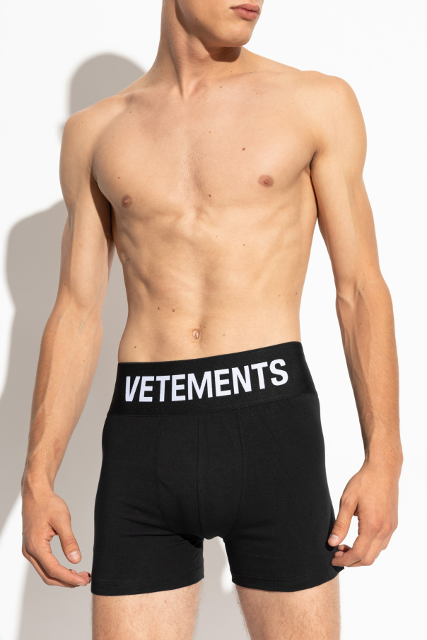 VETEMENTS Bawełniane bokserki