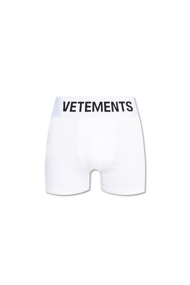 VETEMENTS Boxers with logo