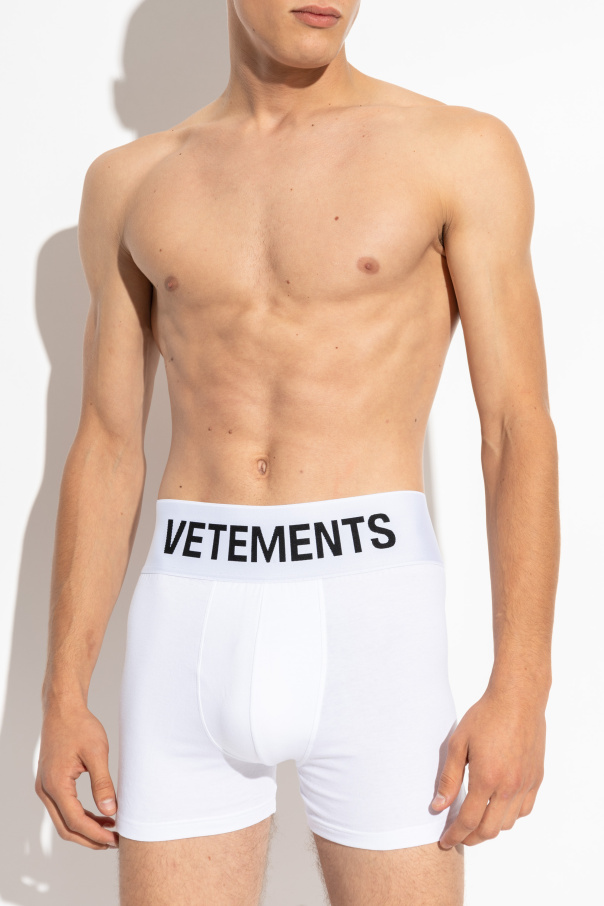 VETEMENTS Boxers with logo