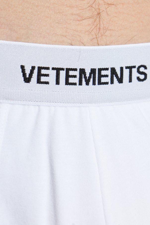 VETEMENTS Boxershorts mit Logo