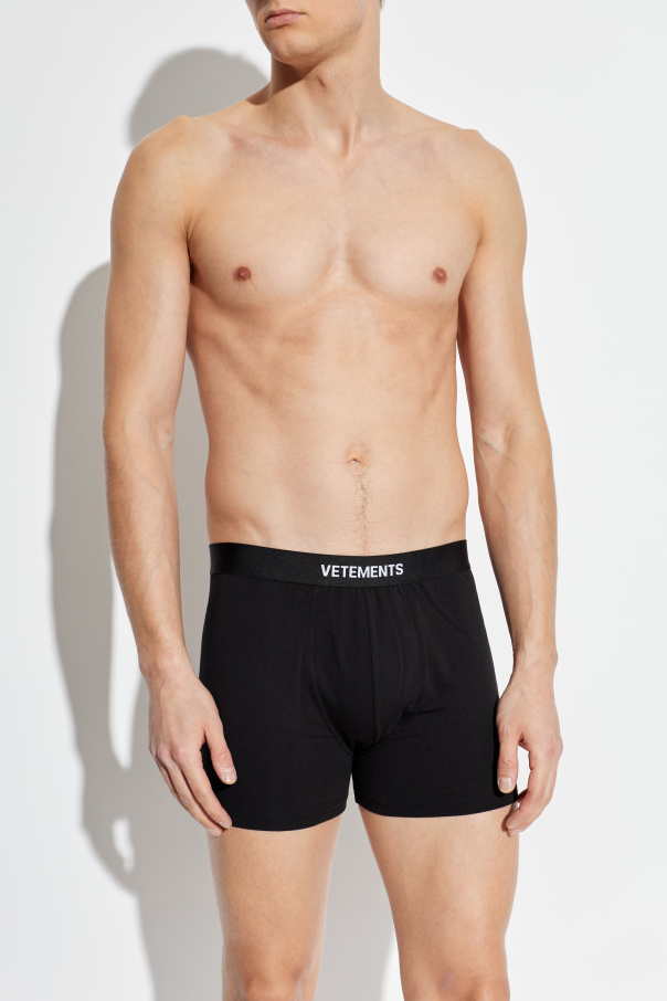 VETEMENTS Boxers with logo