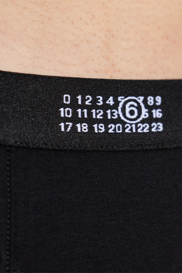 MM6 Maison Margiela Bóxers con logo