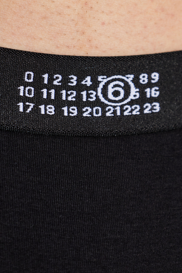 MM6 Maison Margiela Bóxers con logo