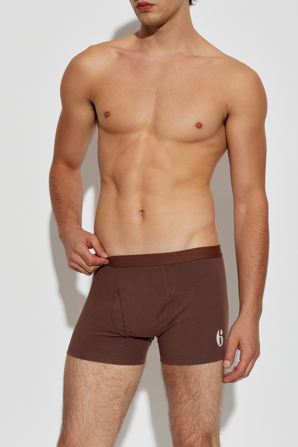 MM6 Maison Margiela Boxers with print