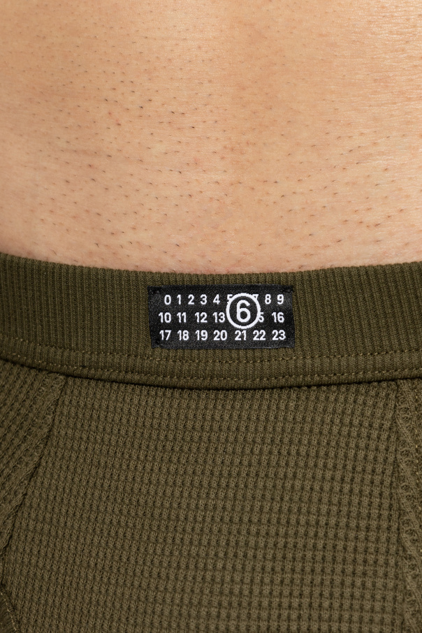 MM6 Maison Margiela Boxers de algodão