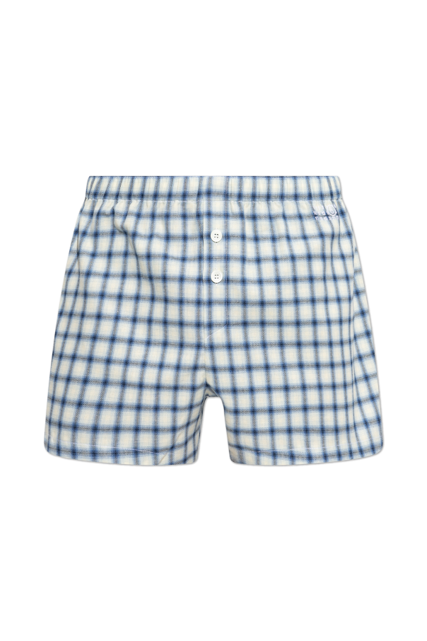 Boxers with a check pattern od MM6 Maison Margiela