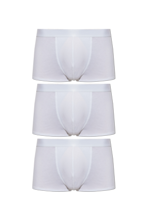 Three-Pack Boxer Briefs with Logo