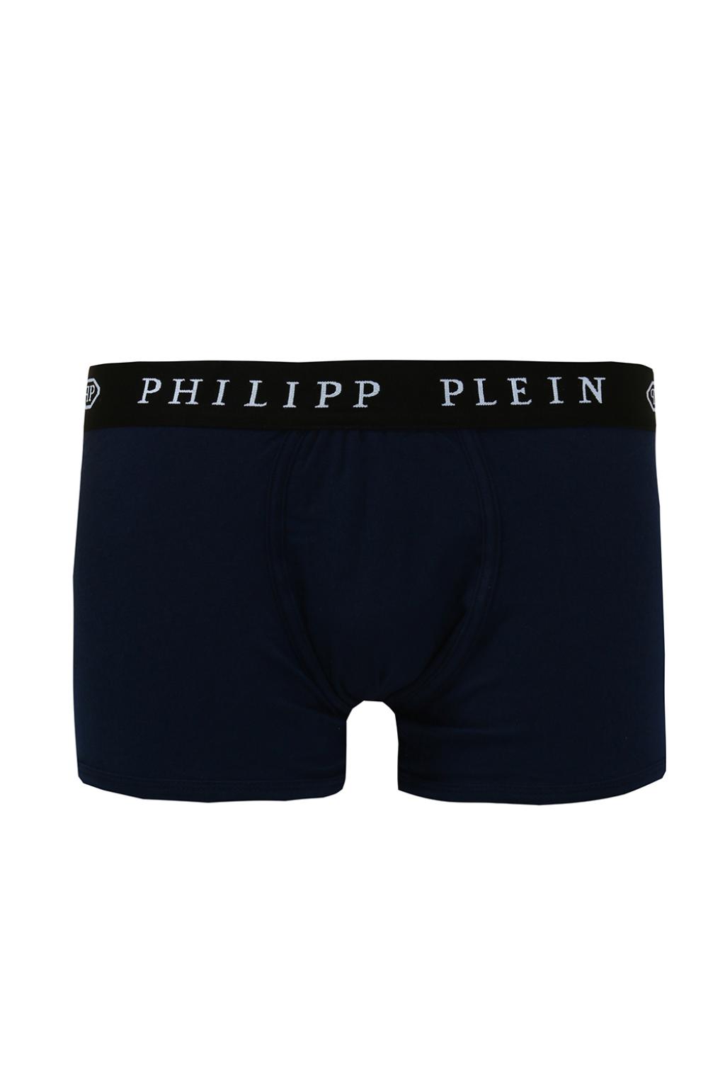 Philipp Plein Skull-embroidered boxers