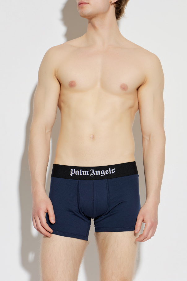 Palm Angels Three-pack of boxers with logo