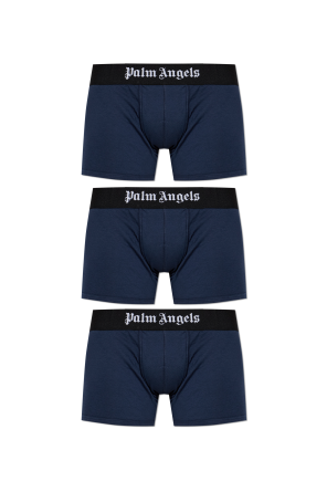 Three-pack of boxers with logo
