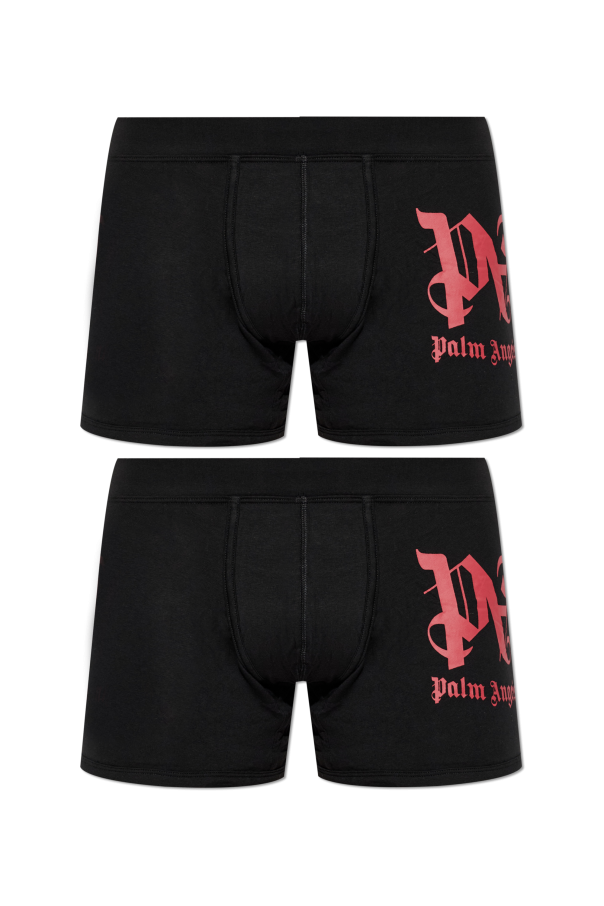 Two-pack of boxers with logo od Palm Angels
