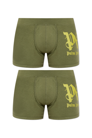 Dúo de bóxers con logo
