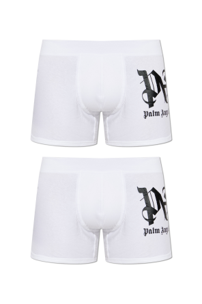 Two-pack of boxers with logo