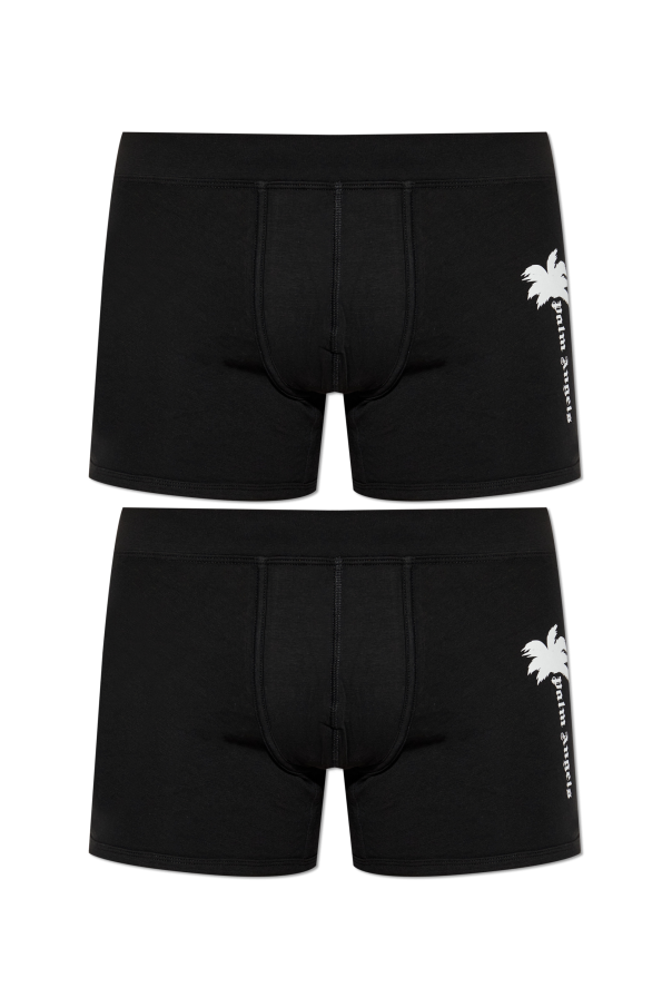 Two-pack of boxers with logo od Palm Angels