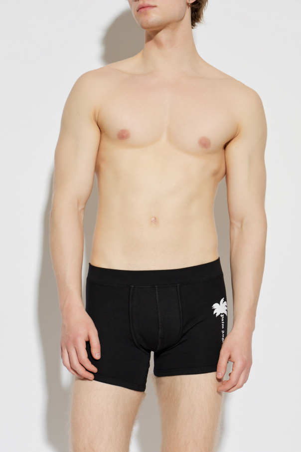 Palm Angels Dwupak bokserek z logo