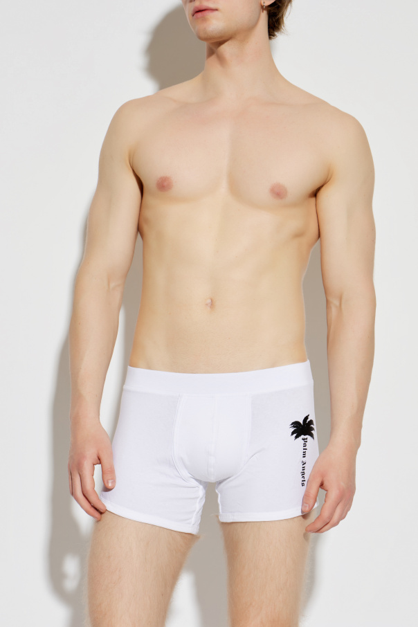Palm Angels 2er-Pack Boxershorts mit Logo