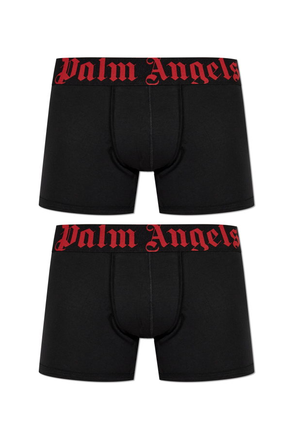 Two-pack of boxers with logo od Palm Angels