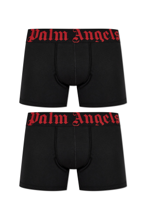 Two-pack of boxers with logo