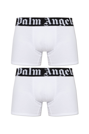 Two-pack of boxers with logo