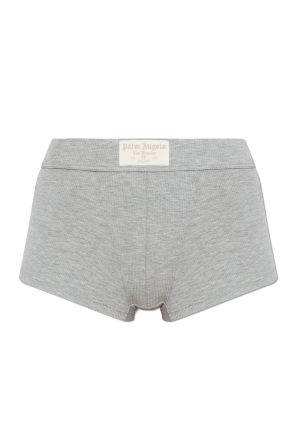 High-waisted cotton boxers od Palm Angels