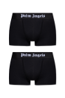 Palm Angels BLACK Two-Pack Boxers
