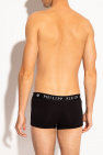 Philipp Plein BLACK Branded boxers 2-pack