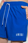 Amiri Swim shorts Knitted with logo