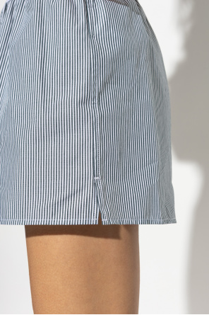 Sporty & Rich Boxershorts mit Streifenmuster aus der Kollektion ‘Central Park Drop’