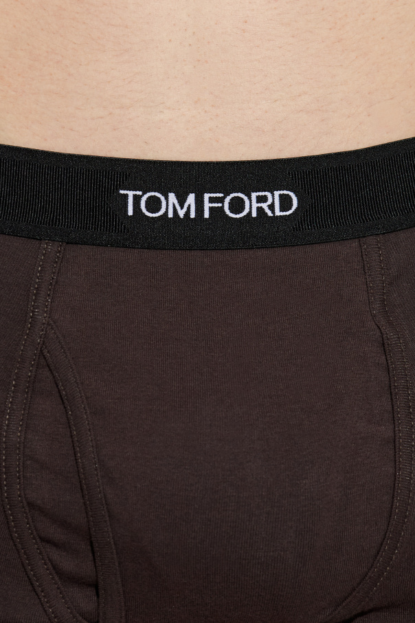 Tom Ford Bóxers de algodón con logo