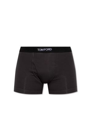 Cotton boxers with logo