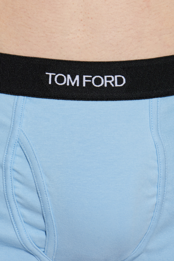 Tom Ford Baumwoll-Boxershorts mit Logo