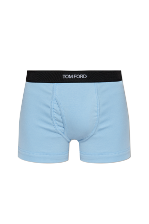 Cotton boxers with logo