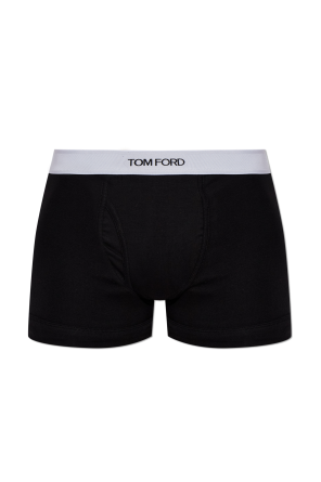 Cotton boxers with logo
