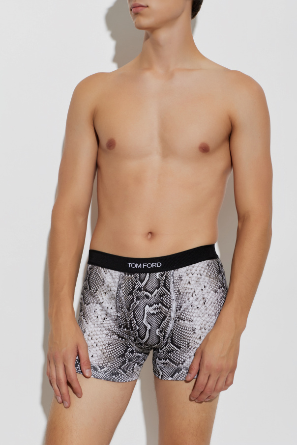 Tom Ford Cotton boxers with animal motif